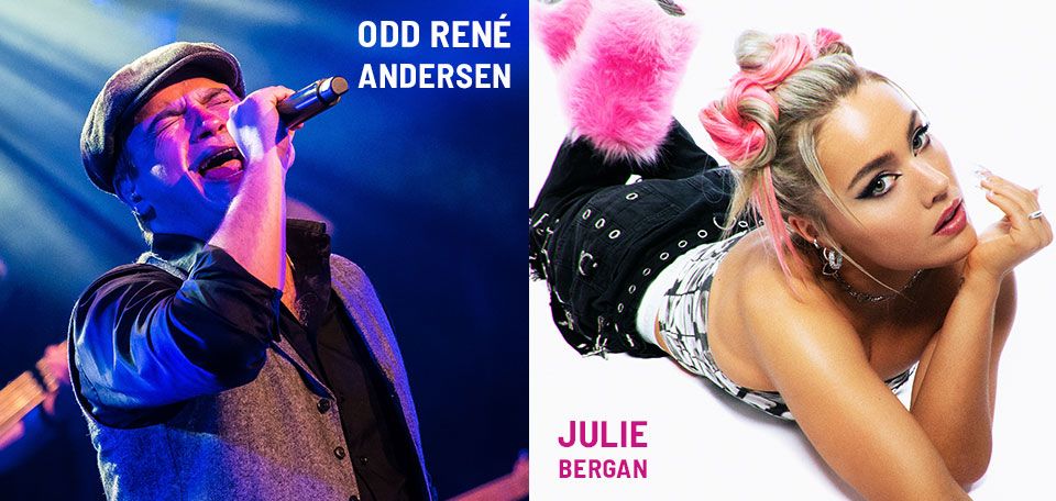 Odd René Andersen og Julie Bergan